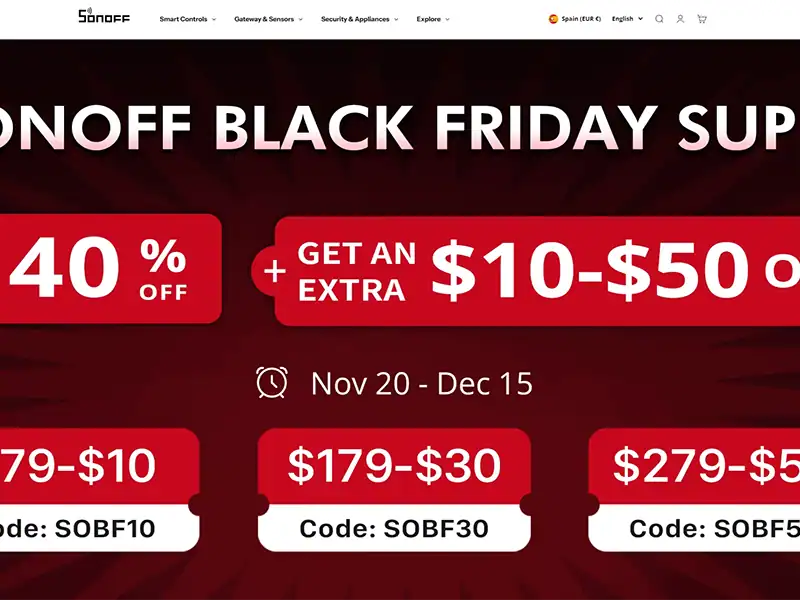 Sonoff descuento